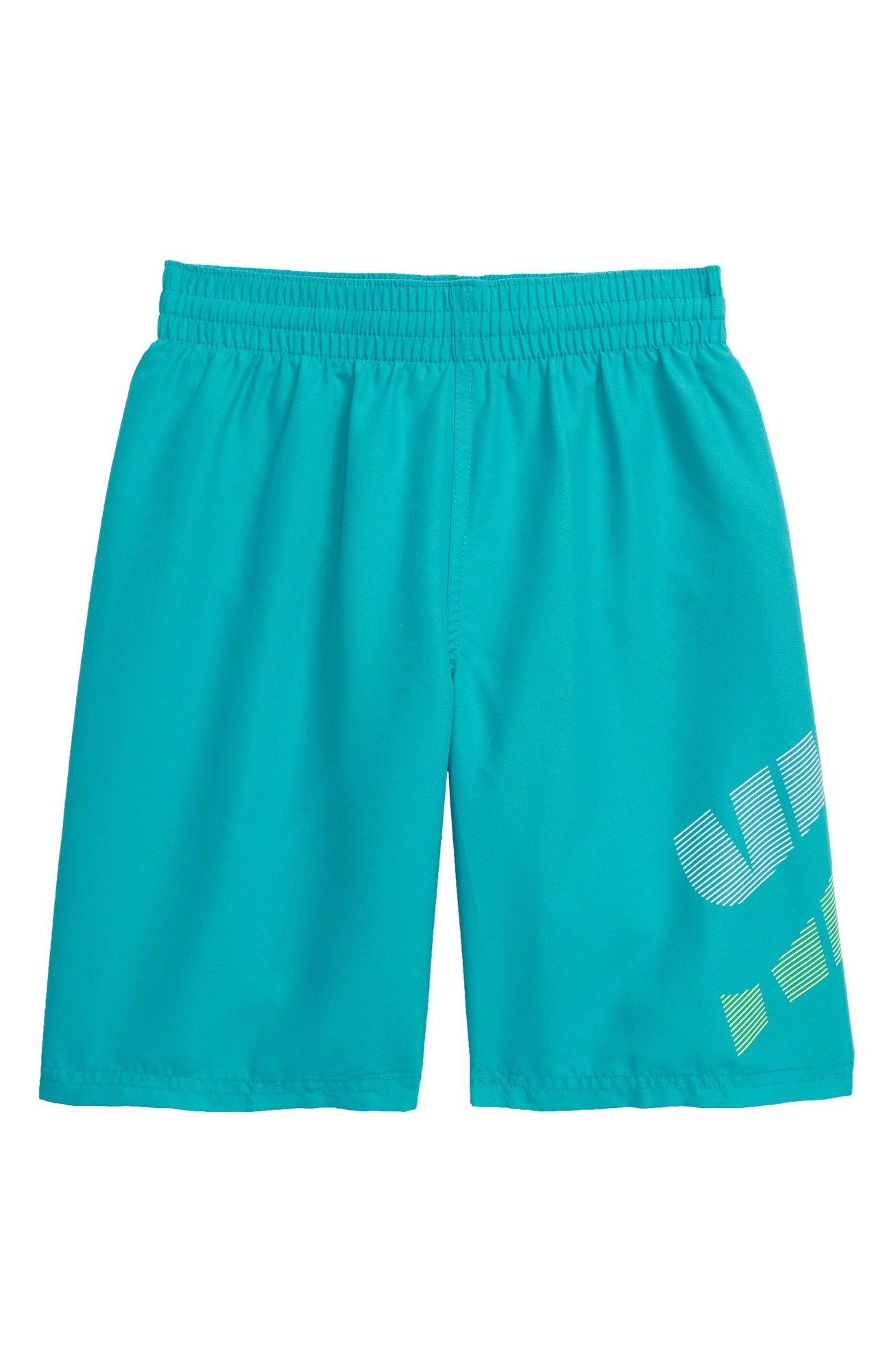 Nike Boys' Tilt Breaker Volley Swim Trunks, Large, Blue