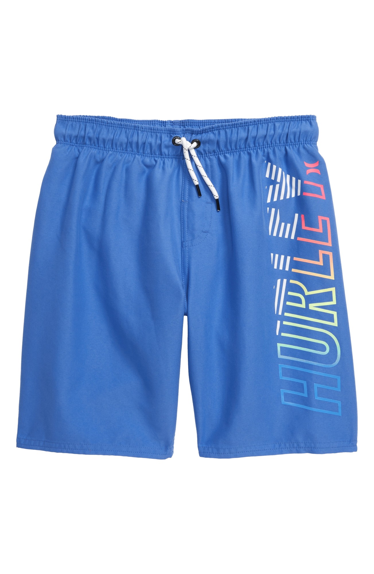 Hurley Boy's on-Shore Volley Pull-on Swim Trunks, Boys', Large, Blue