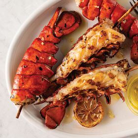X Lobster Tail Skewers