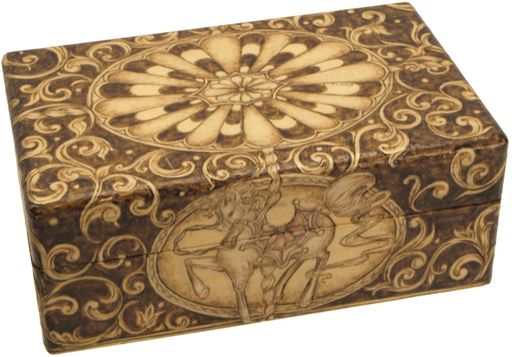 Basswood Hinged Box-8.25