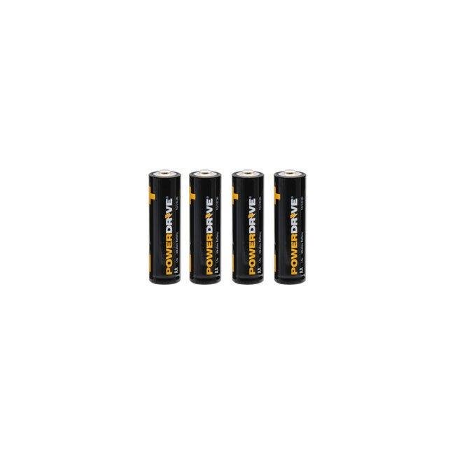 Powerdrive LDR64B Power Drive Alkaline Aa 4pk