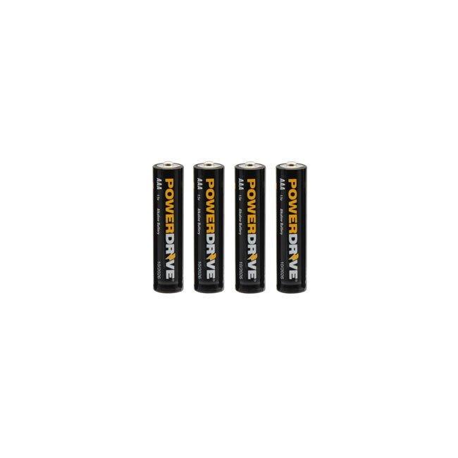Powerdrive LR034B Power Drive Alkaline Aaa 4pk