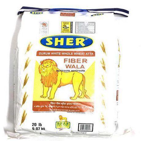 Sher White Whole Wheat 1X9.07Kg