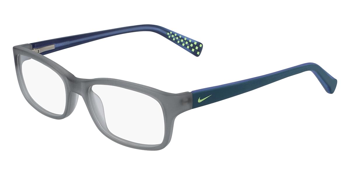 Nike 5513 Kids 063 Kids' Eyeglasses Grey Size 47 - Blue Light Block Available