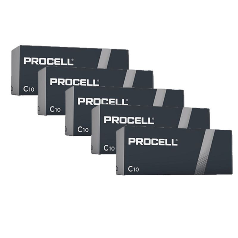 Duracell Procell Alkaline Lr14 Baby C Batterie MN 1400 1,5V 50 St. (Box)