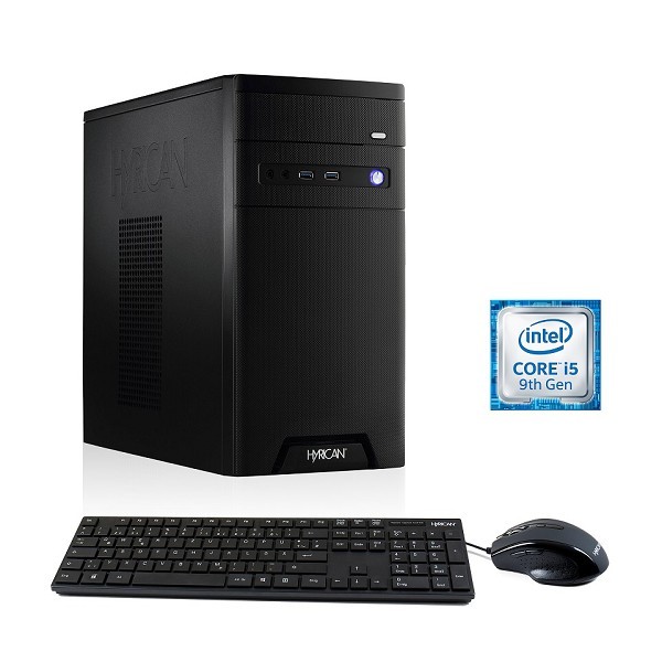 Hyrican CyberGamer 6476 Black I5-9400F 8GB 1TB 240Gb SSD GTX 1650 Super