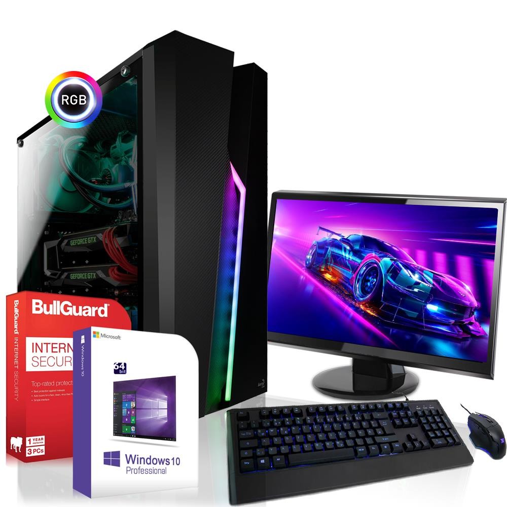 Komplett PC AMD Ryzen 9 3900X 12x4.6GHz 256Gb M.2 SSD + 512Gb SSD Nvidia GTX 1650 4GB