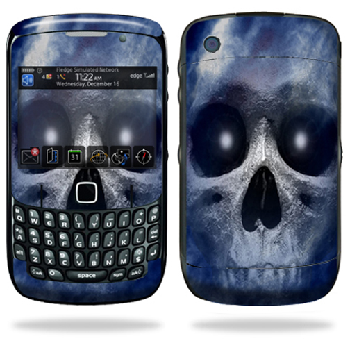 Skin Decal Wrap Compatible with Blackberry Curve 8500 8520 8530 Haunted Skull