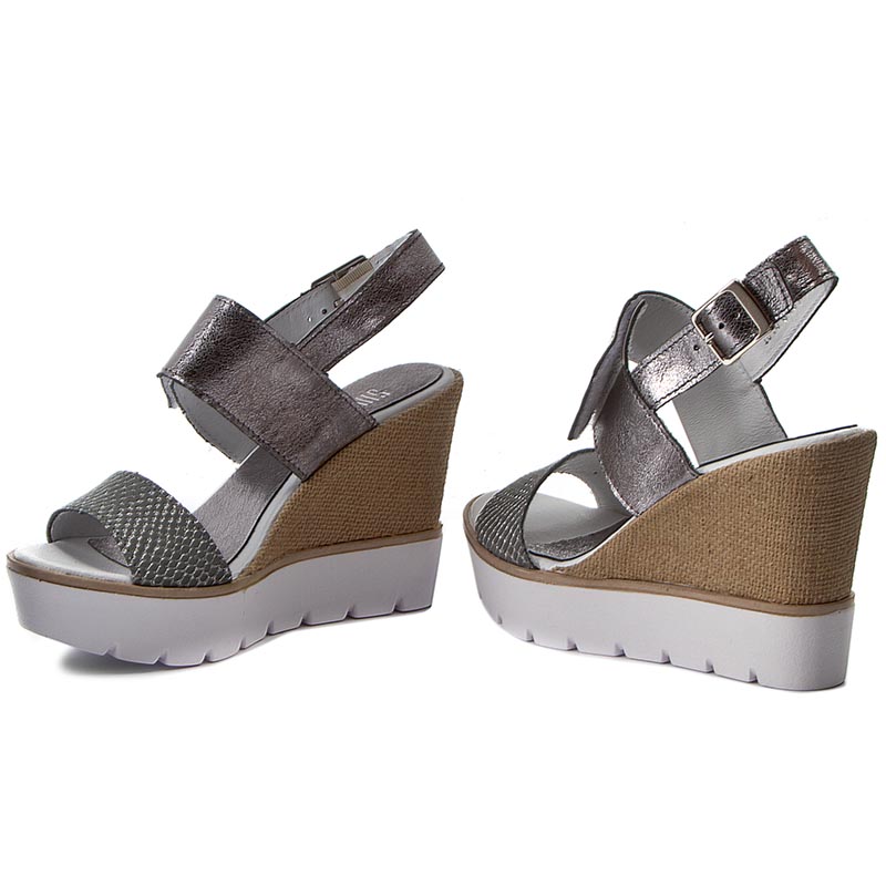 Espadrilky SIMEN - 0489 Stříbrná thumbnail