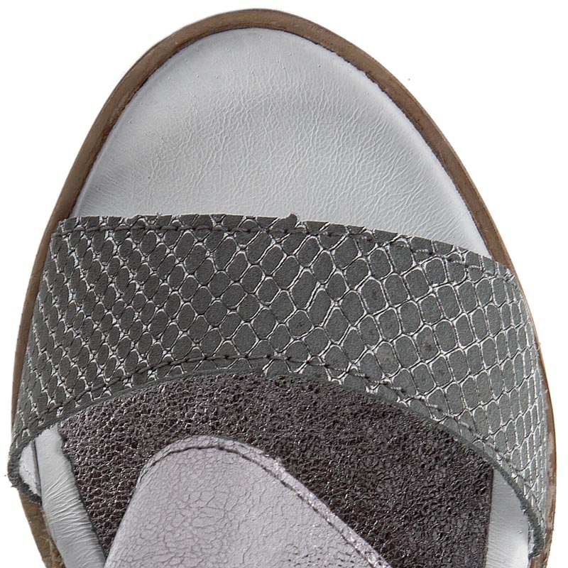 Espadrilky SIMEN - 0489 Stříbrná thumbnail