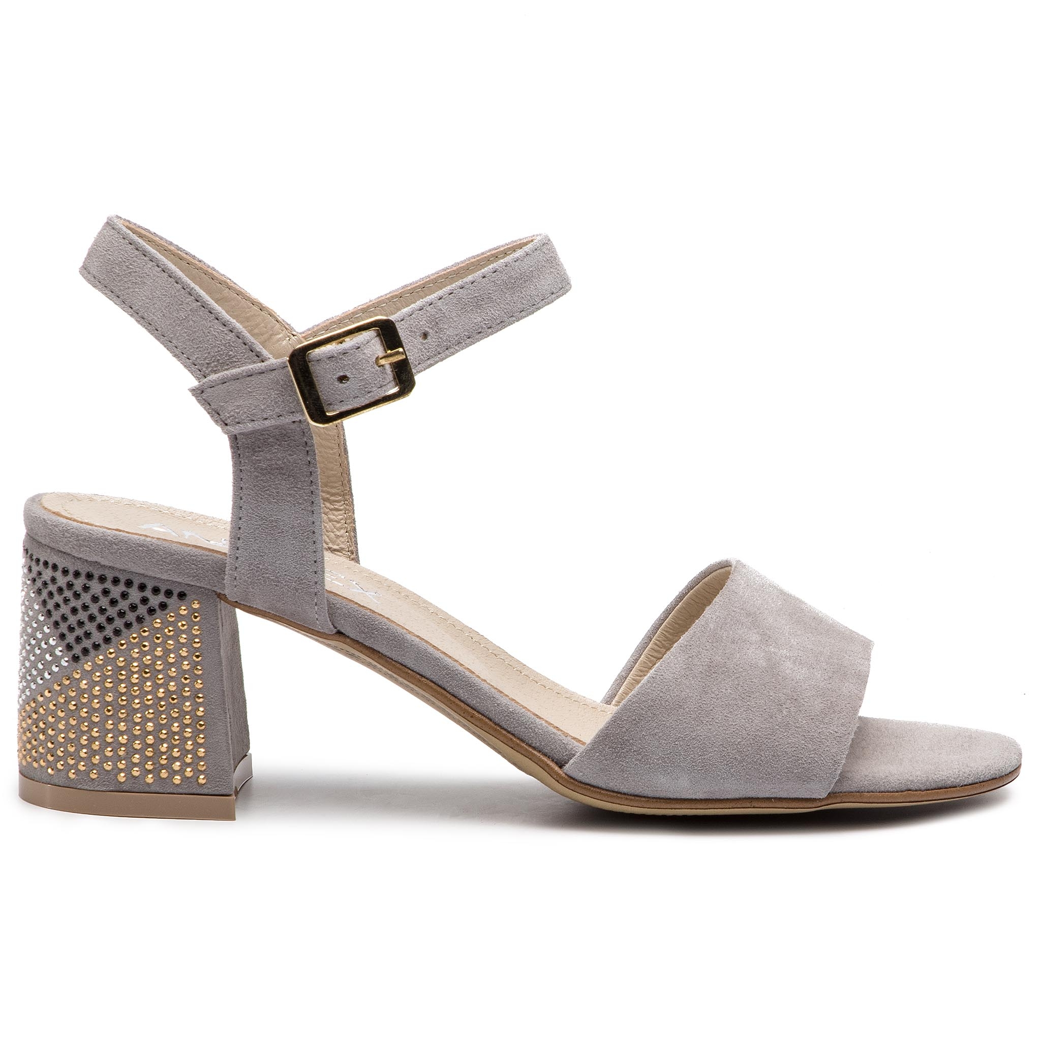 Sandale ANN MEX - 0049 11W Gri thumbnail