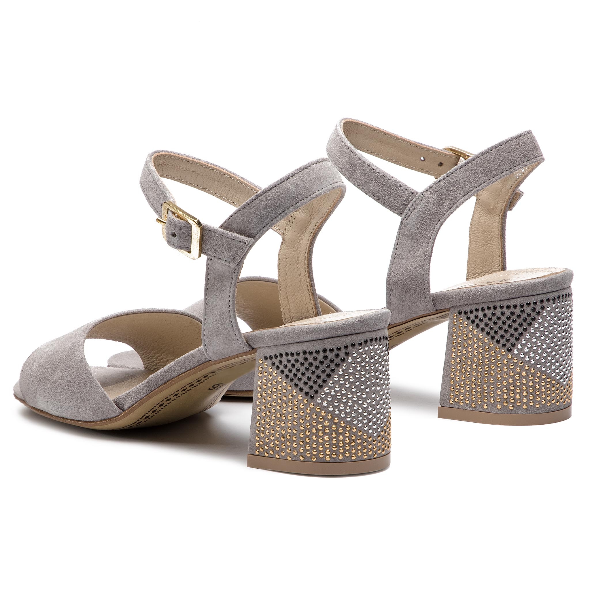 Sandale ANN MEX - 0049 11W Gri thumbnail