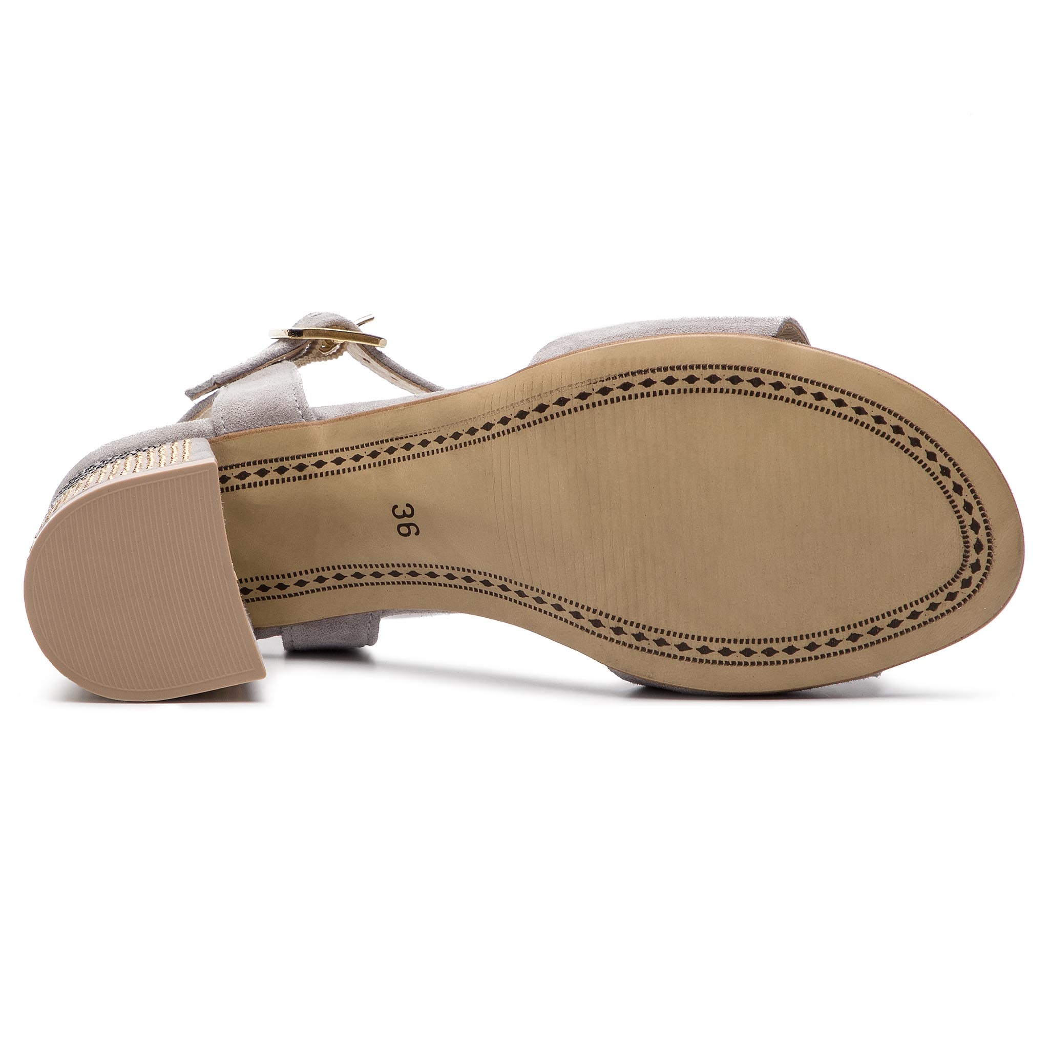 Sandale ANN MEX - 0049 11W Gri thumbnail