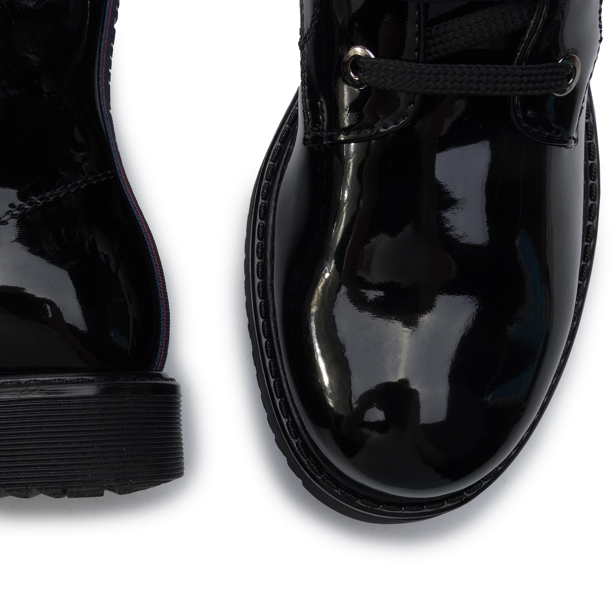 Tommy Hilfiger Botine Lace-up Bootie T4A5-30445-0765 D Negru thumbnail