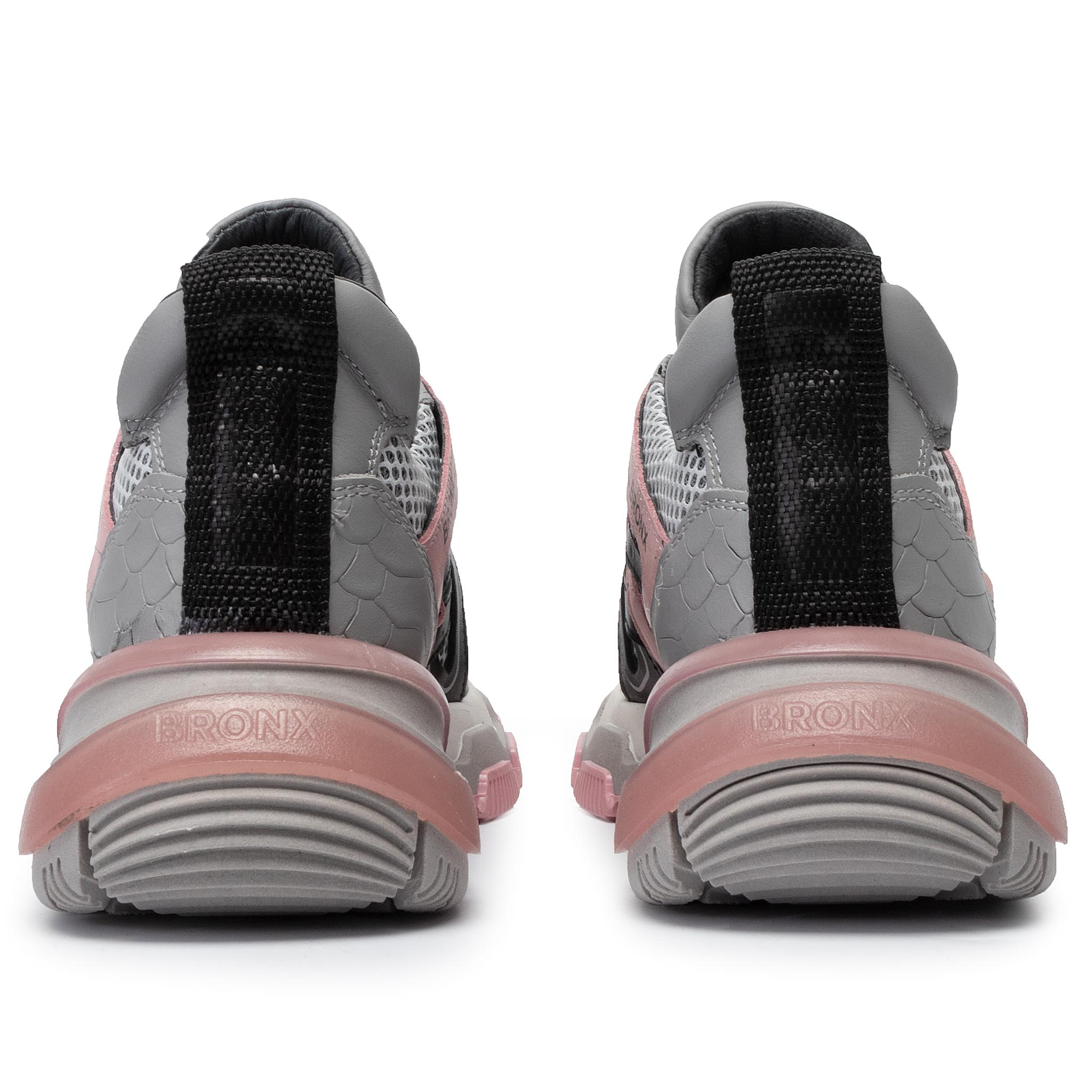 Снікерcи BRONX - 66285-AL BX 3251 Black/Grey/Blush 3251 thumbnail