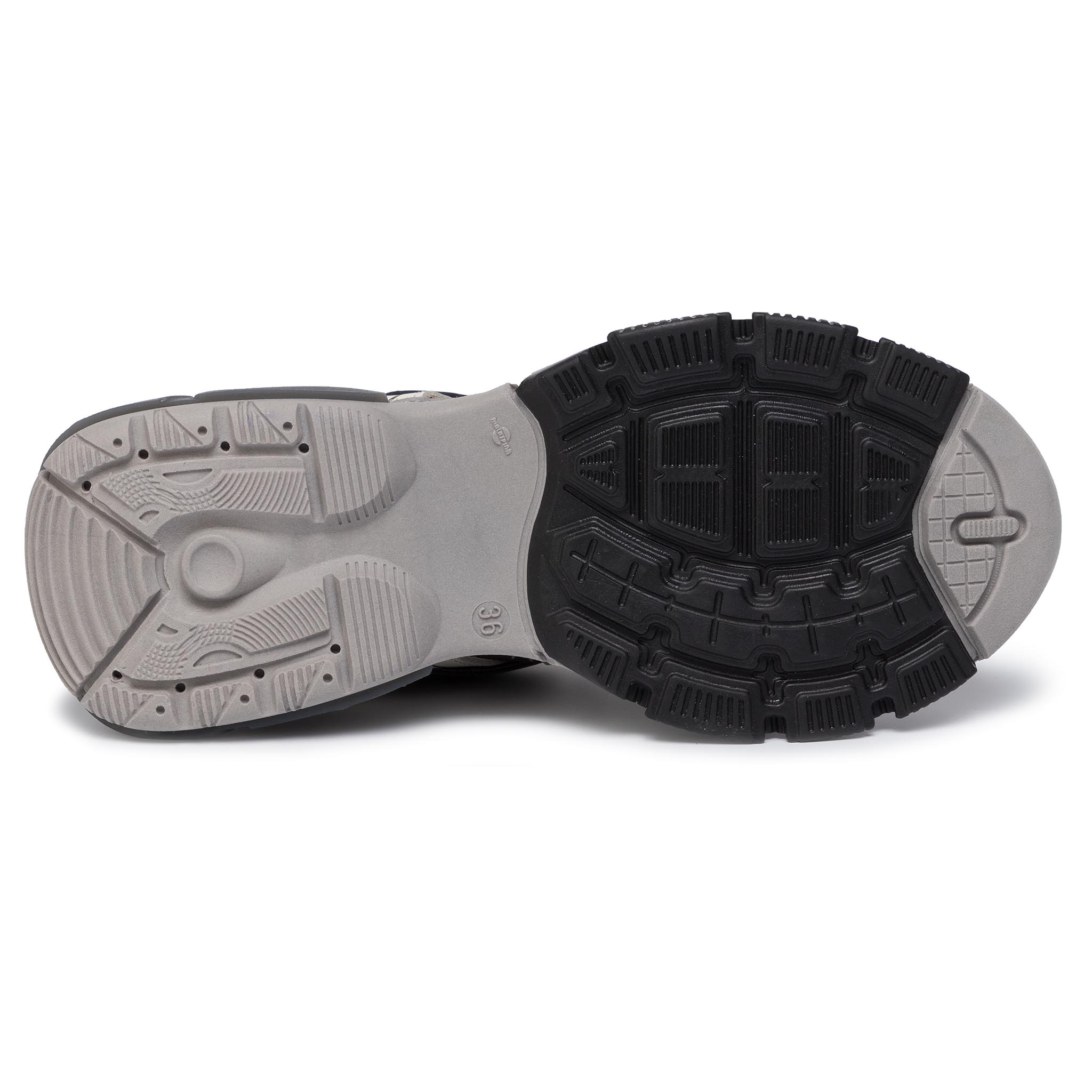 Снікерcи BRONX - 66285-AH BX 1621 Grey/O.White/Khaki/Rust 3252 thumbnail