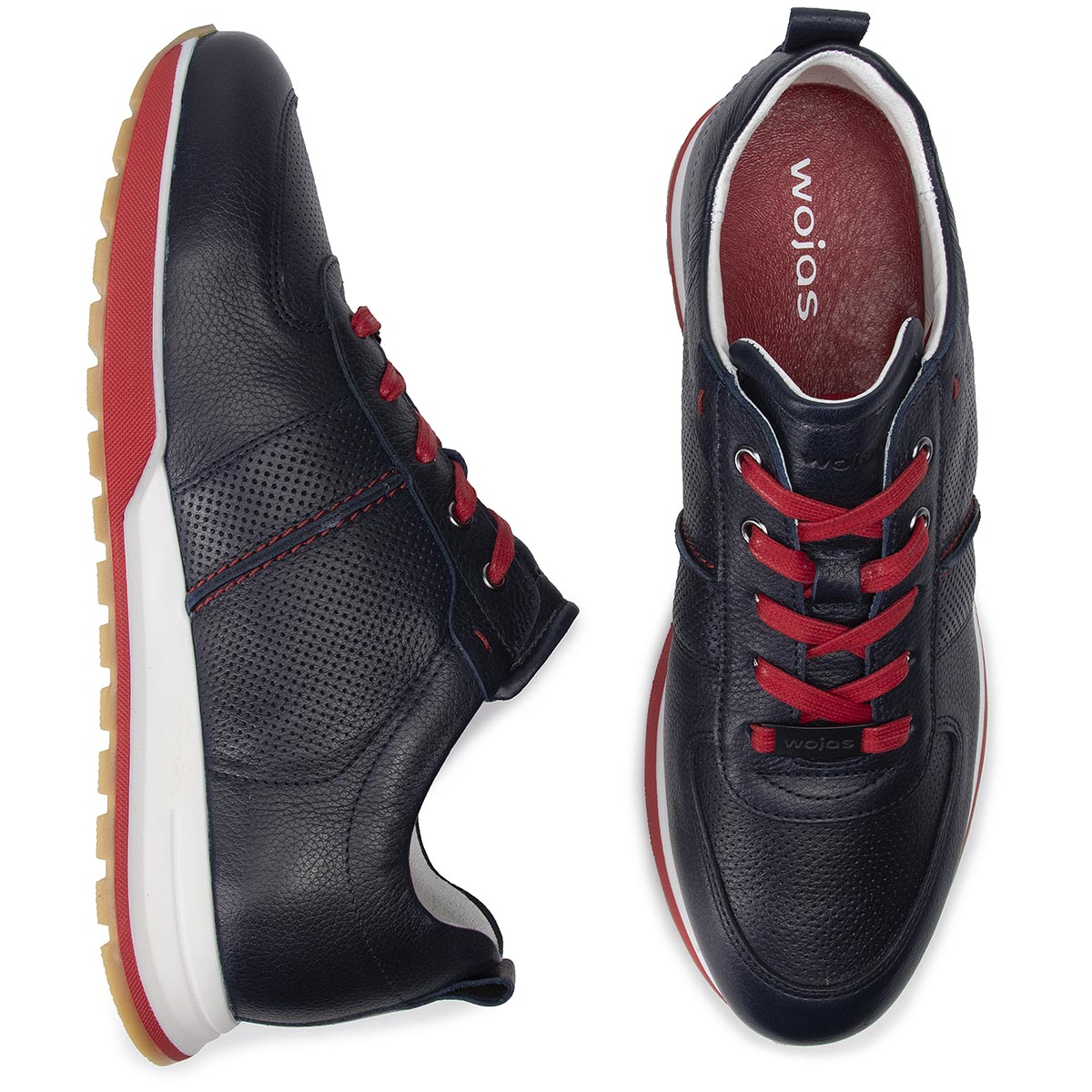 Sneakers WOJAS - 9021-56  Bleumarin thumbnail