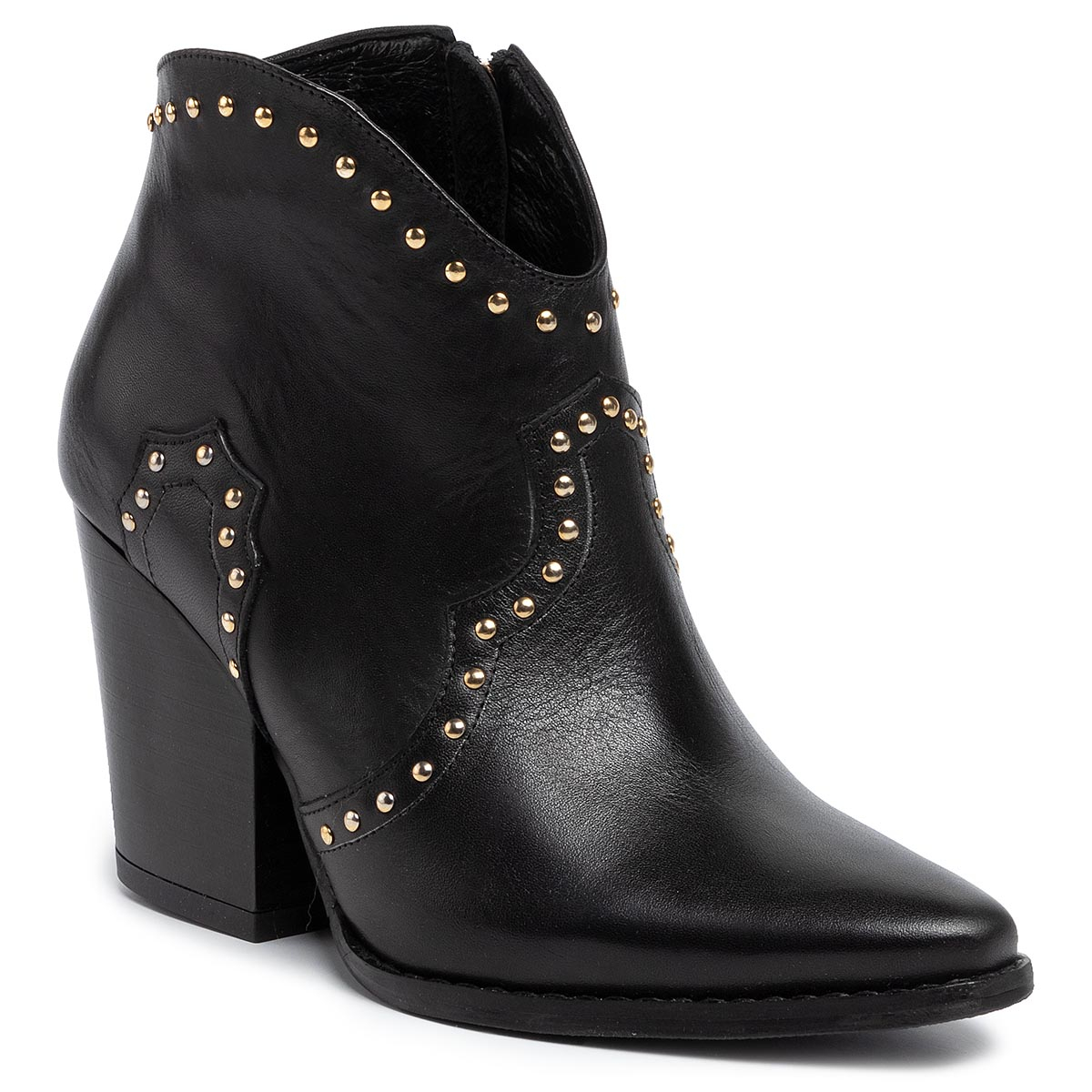 Botine KARINO - 3119/076-P Czarny/Lico