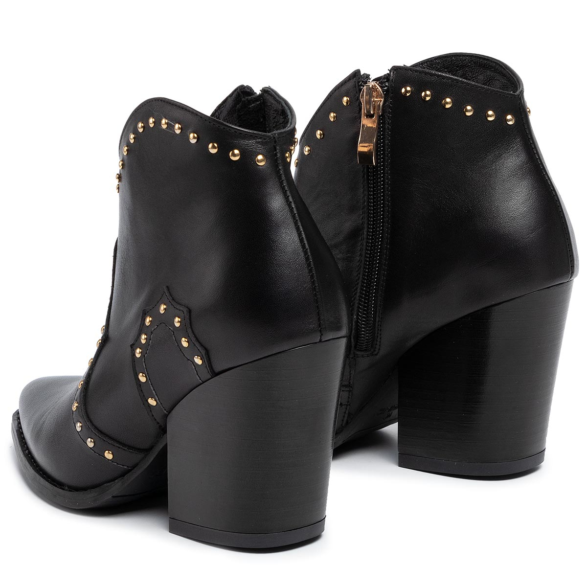 Botine KARINO - 3119/076-P Czarny/Lico thumbnail