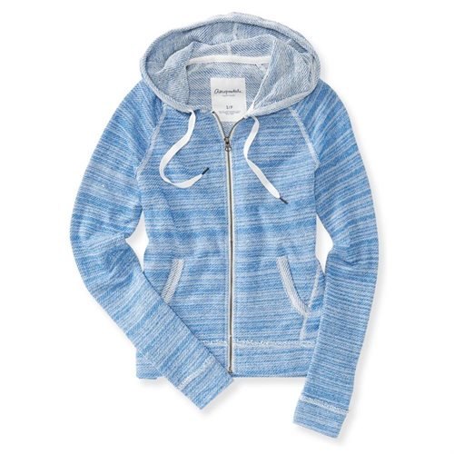 Aeropostale Womens French Terry Hoodie Sweatshirt