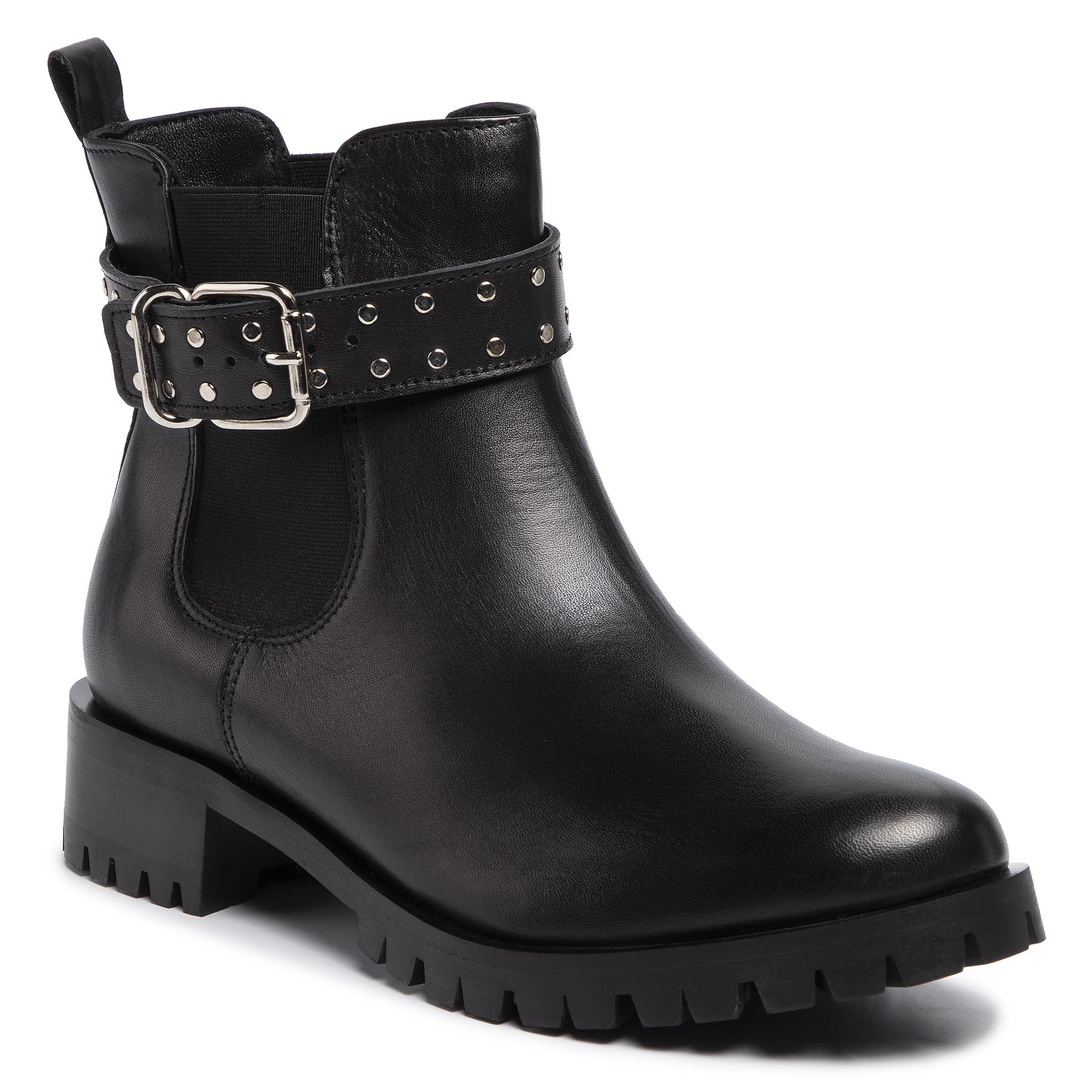 Botine WOJAS - 9585-51  Negru