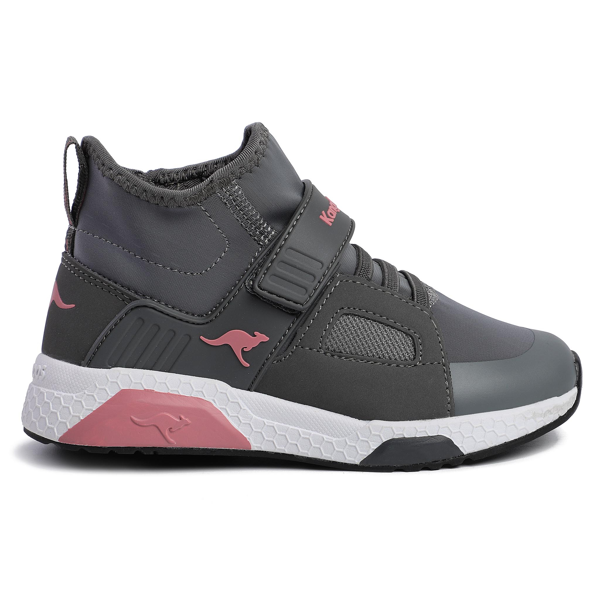 Sneakers KANGAROOS - Kadee Mid Ev 18220 000 2082 Steel Grey/Dusty Rose thumbnail