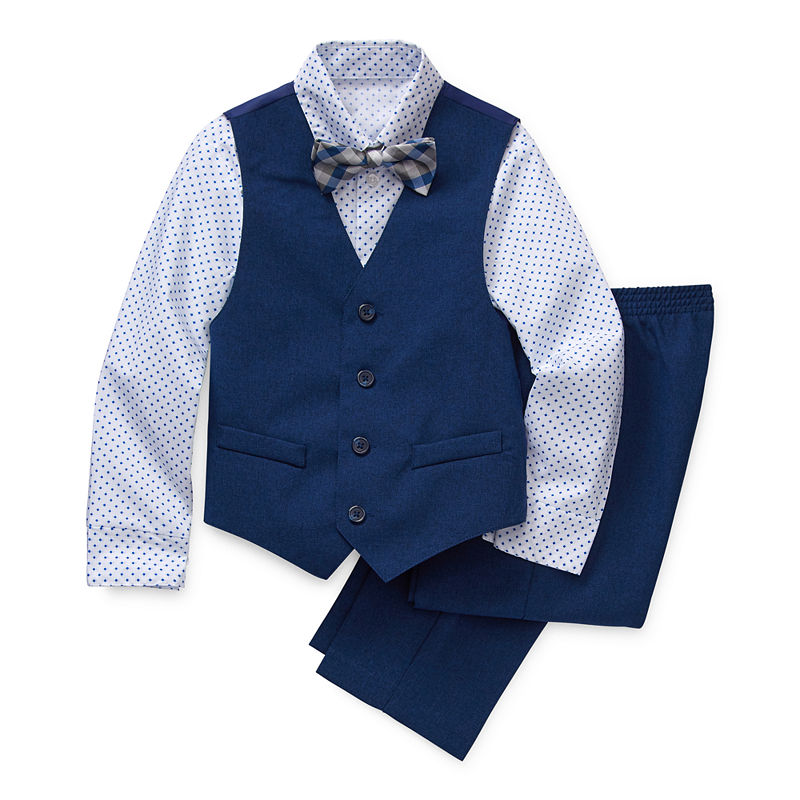 VAN HEUSEN Boys 4-pc Suit Size 8