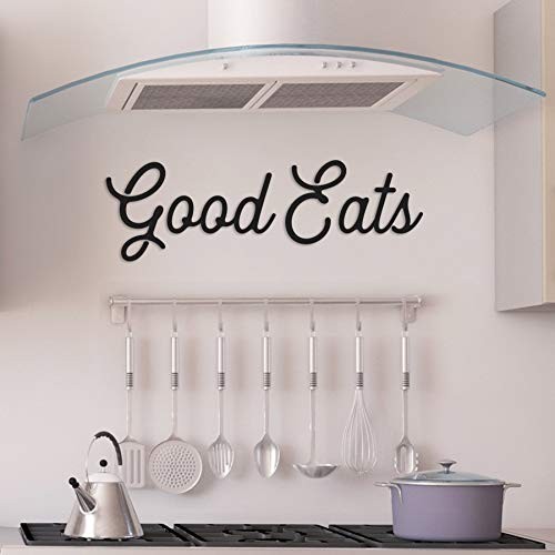 Diuangfoong 1PC Good Eats - Metal Wall Art - Eat Sign - Metal Home - Kitchen Decor - Metal Sign - Simply Inspired - Shop Simply Inspired - Metal Decor