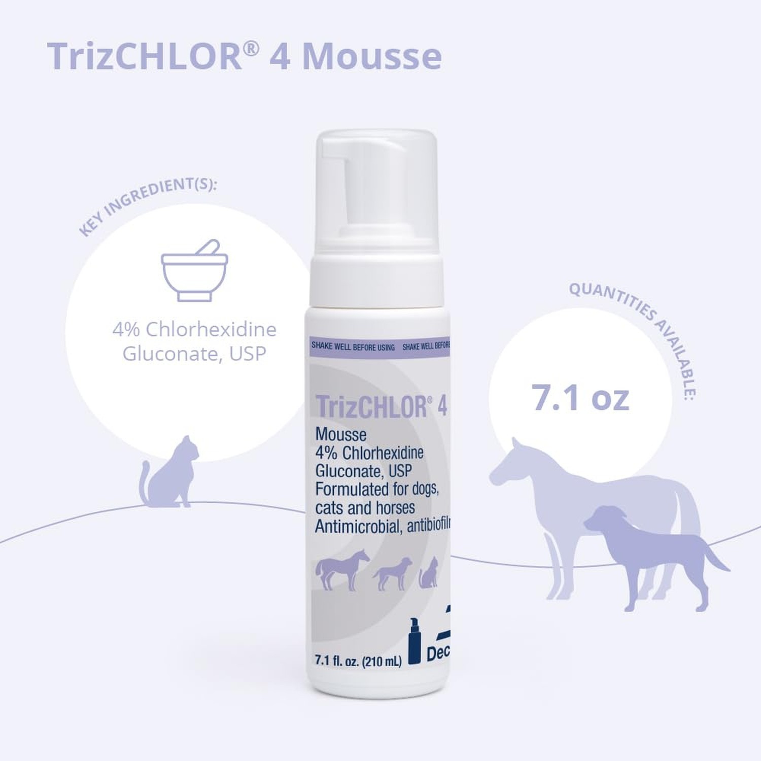 Mousse for Dogs, Cats and Horses, 7.1 Ounce thumbnail