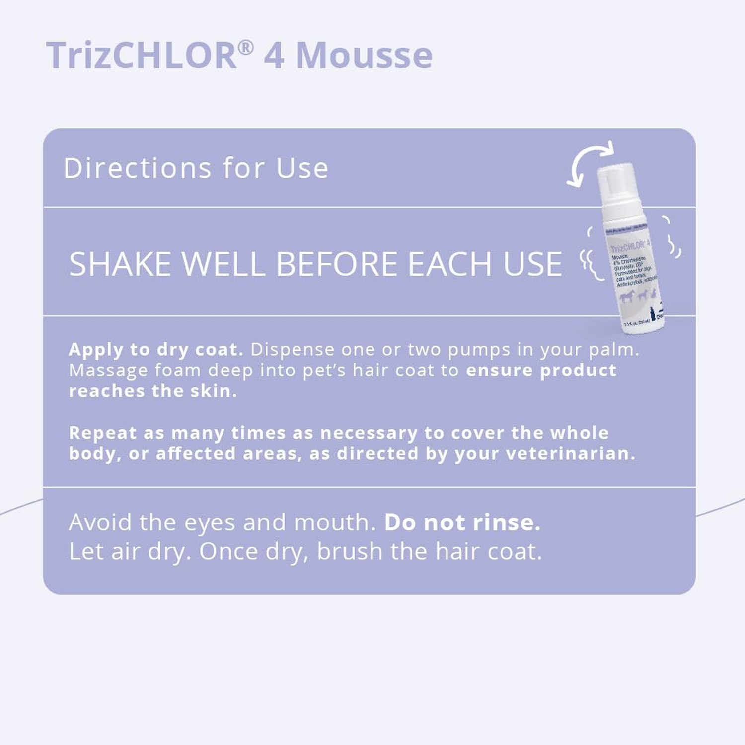 Mousse for Dogs, Cats and Horses, 7.1 Ounce thumbnail
