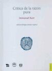 Crítica De La Razón Pura (Filosofia) Kant Emmanuel