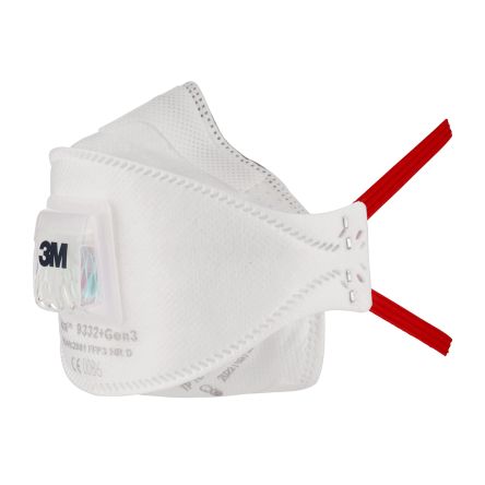 3M Aura 9332+ Gen3 Fold-Flat FFP3 Dust Mask (Box of 10)
