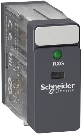 Schneider Electric Power Relay, 24 V Dc Coil, 5 a Switching Current, DPDT