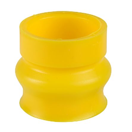 Bellow Seal, Harmony XB4, Silicone, Yellow, for Emergency Stop to Switching Off Function, for Harsh Environments