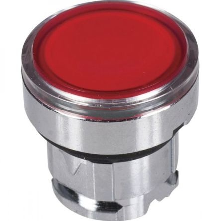 Schneider Electric Harmony XB4 Series Red Maintained Push Button Head, 22 Mm Cutout, IP69K, IP67, IP66