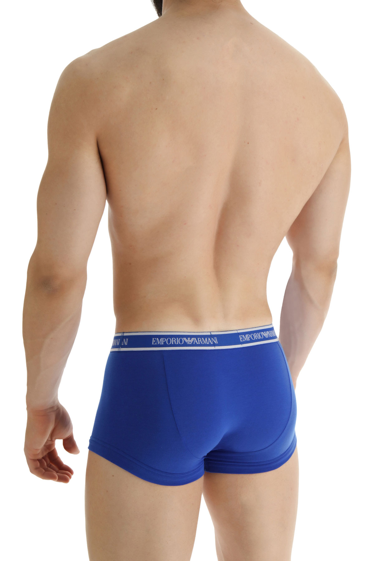 Emporio Armani Underwear 3 Pack Trunks - Black 21320 thumbnail