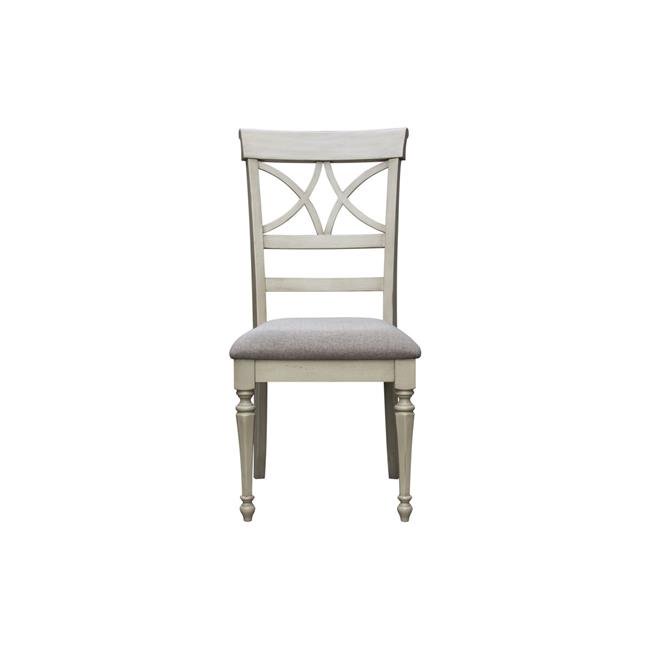 CF-2375-0489-2 Shades of Sand Dining and Desk Chair - Set of 2  in Antique