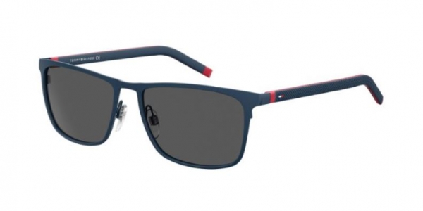 Tommy Hilfiger TH 1716/S WIR/IR Men's Sunglasses Blue Size 57