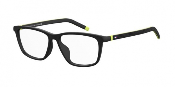 Tommy Hilfiger TH 1744/F Asian Fit 003 Men's Glasses Black Size 55 - Free Lenses - HSA/FSA Insurance - Blue Light Block Available