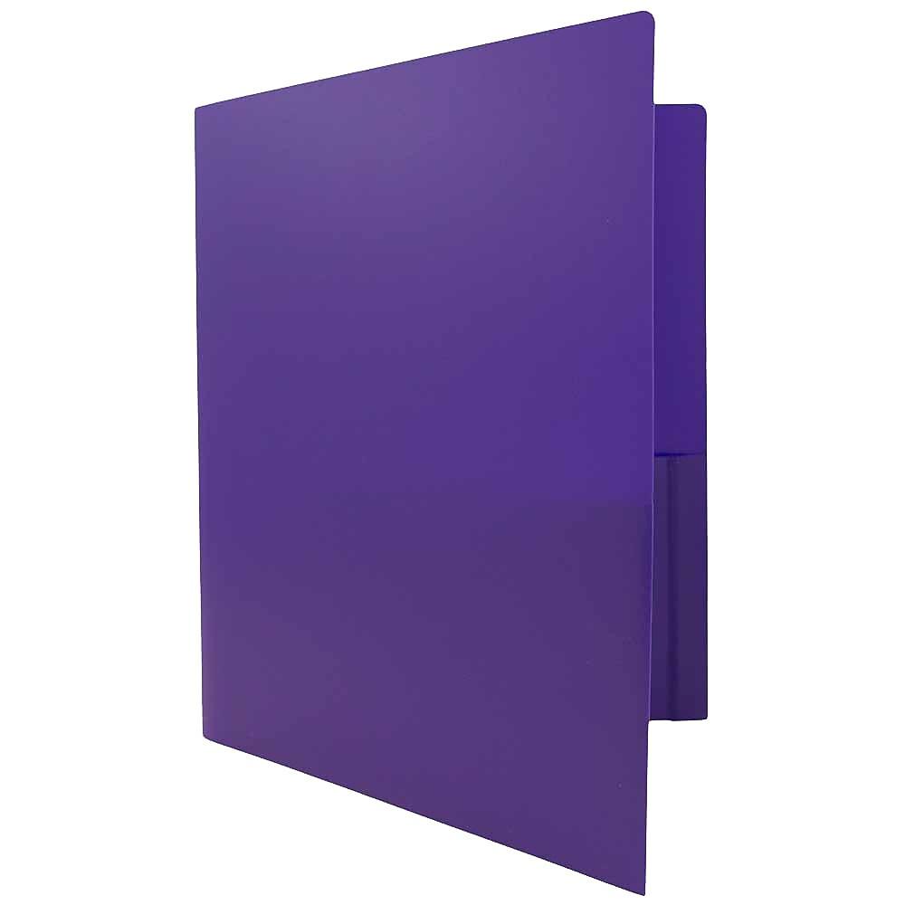 JAM PaperMD – Chemises De Plastique Robustes, 9 1/2 X 12 (po), Violet, 108 Par Boîte thumbnail