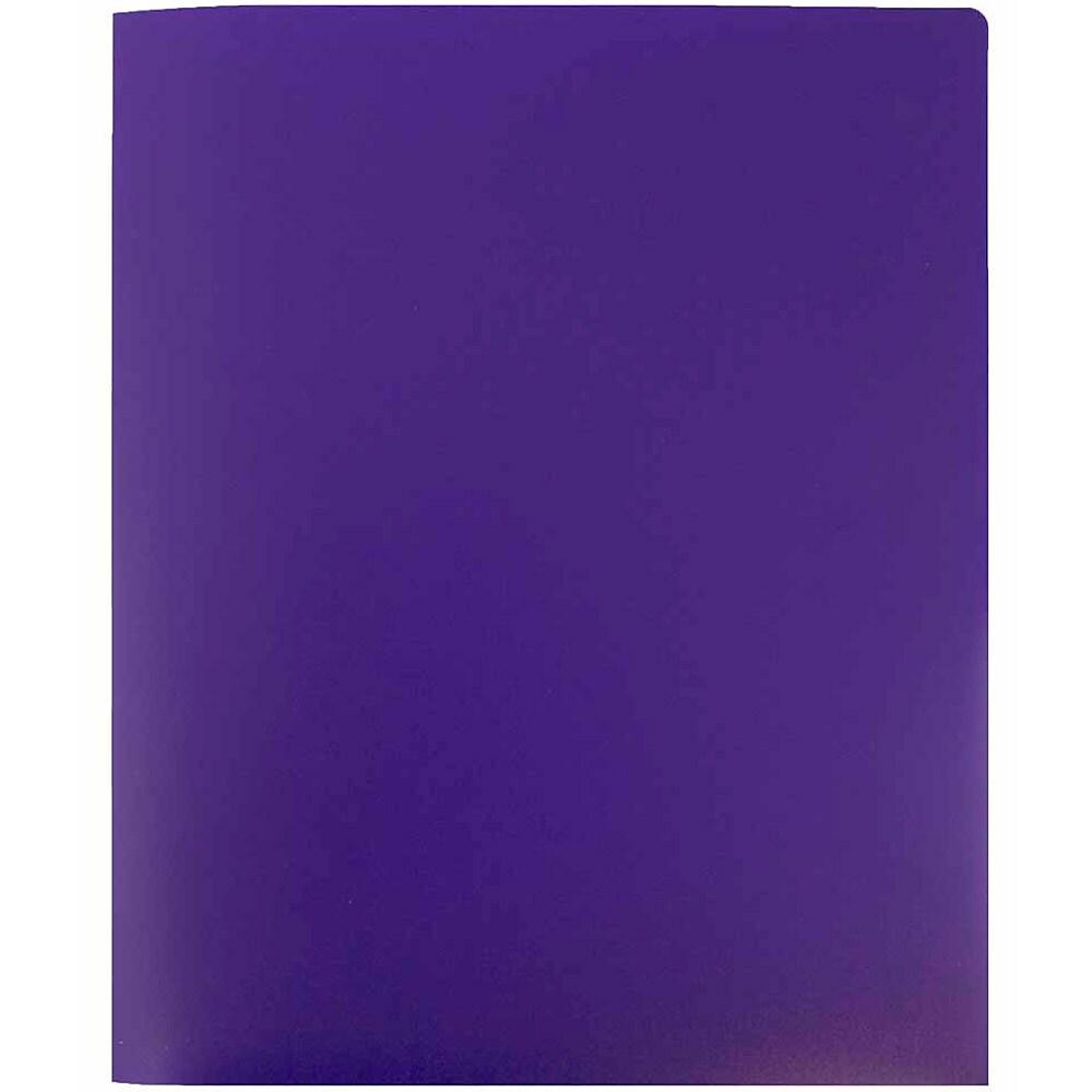 JAM PaperMD – Chemises De Plastique Robustes, 9 1/2 X 12 (po), Violet, 108 Par Boîte thumbnail