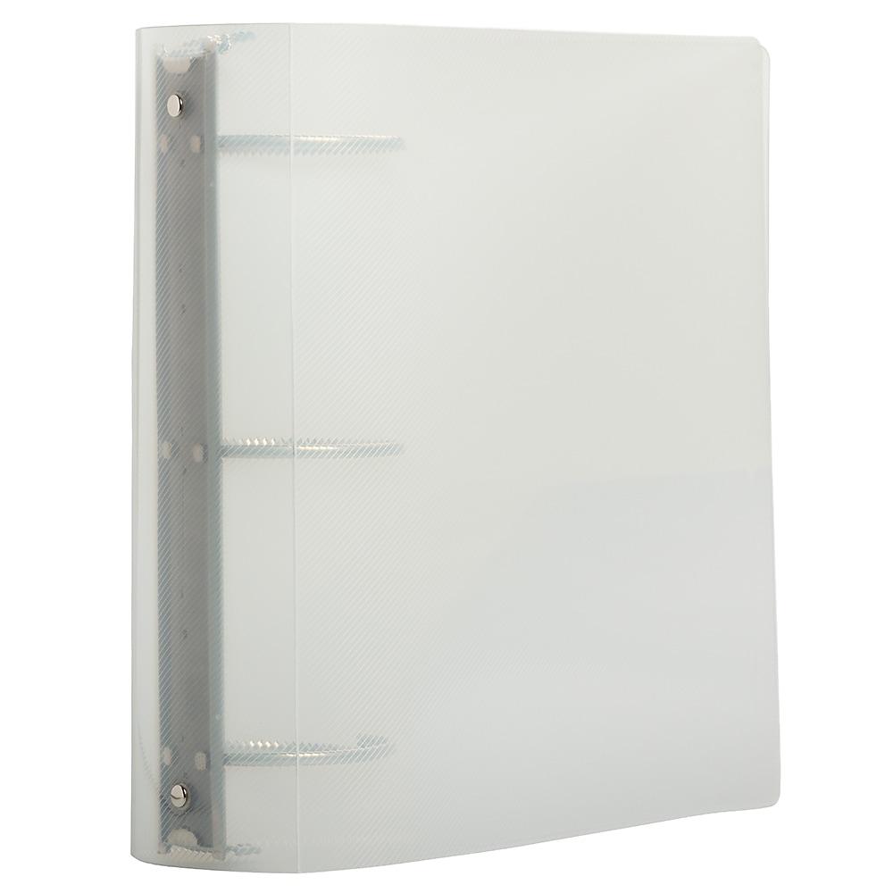 JAM PaperMD – Reliure En Plastique De Verre Croisé, 3 Po, Transparent, Bte/108, 108 Par Boîte thumbnail