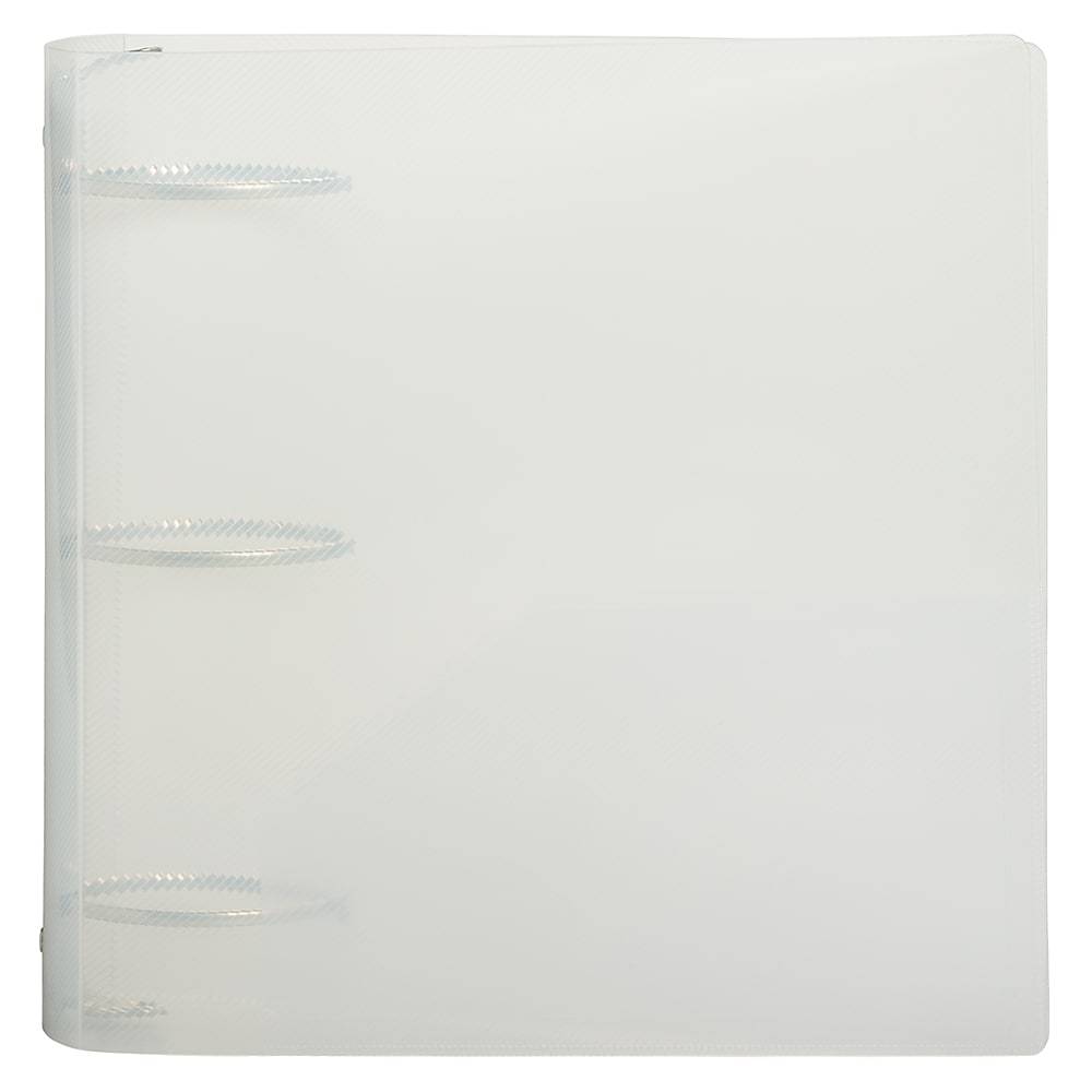 JAM PaperMD – Reliure En Plastique De Verre Croisé, 3 Po, Transparent, Bte/108, 108 Par Boîte thumbnail