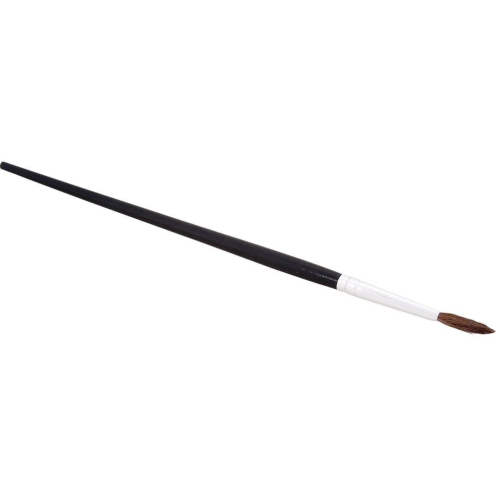 SCN Industrial - Pinceaux Pour Artistes À Soies Pointues En Chameau Noir - Taille 4, Paquet De 36