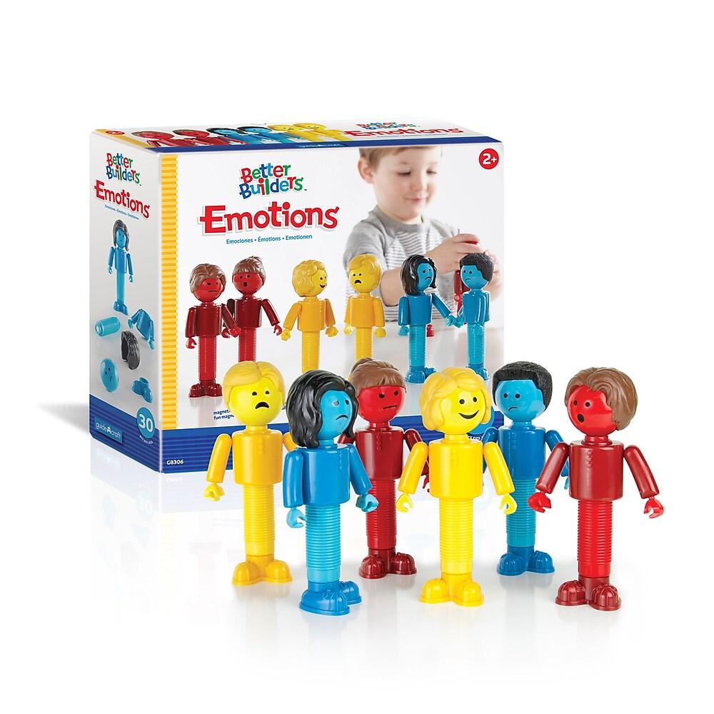 Guidecraft USA Better Builders Emotions, 30 Pack (GD-8306)