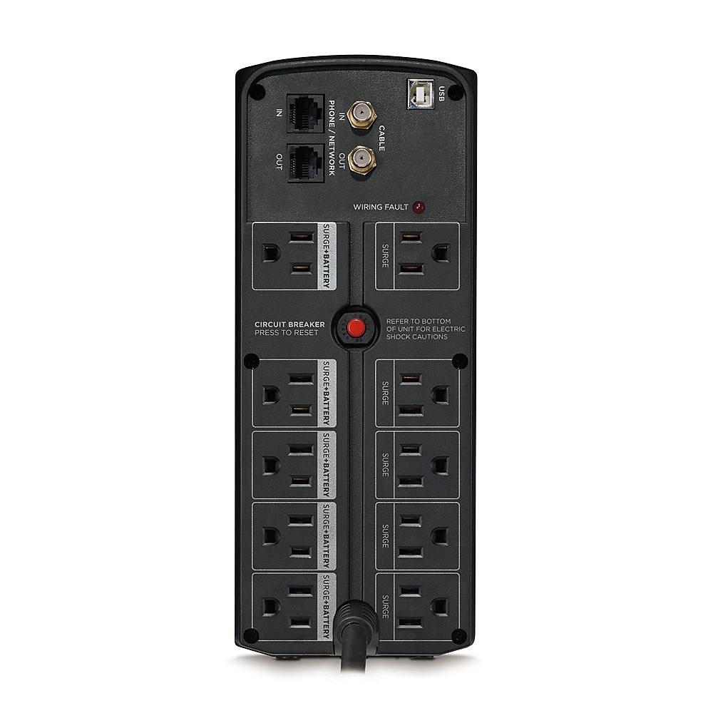 CyberPower - Système D'ASI 10 Prises + 2 USB, 1500 VA (LX1500GU-FC) thumbnail