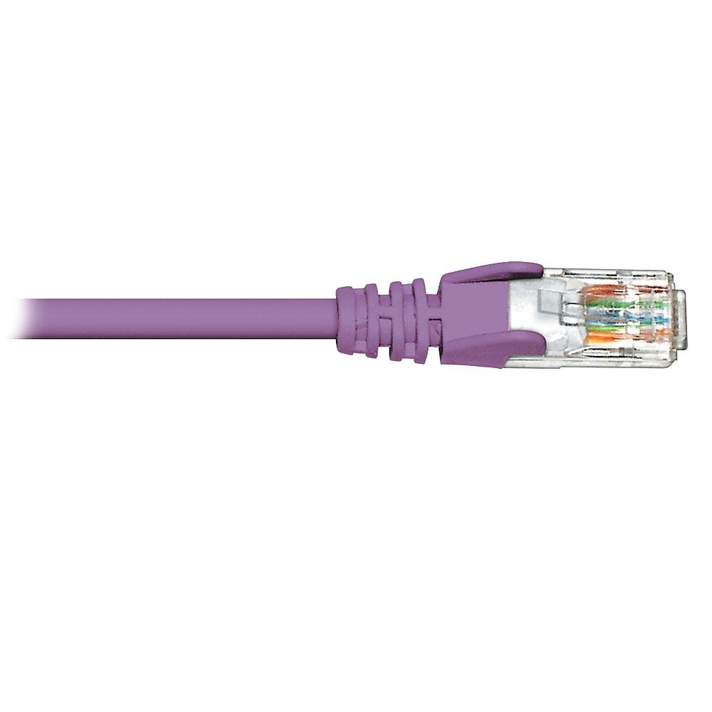 BlueDiamond Cat6 Patch Cable - Purple, 75ft Purple, (6781)