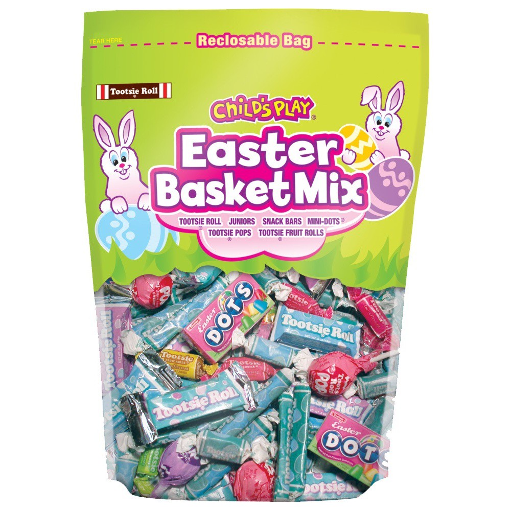 Tootsie Roll Child's Play Easter Stand up Variety Pack - 32oz