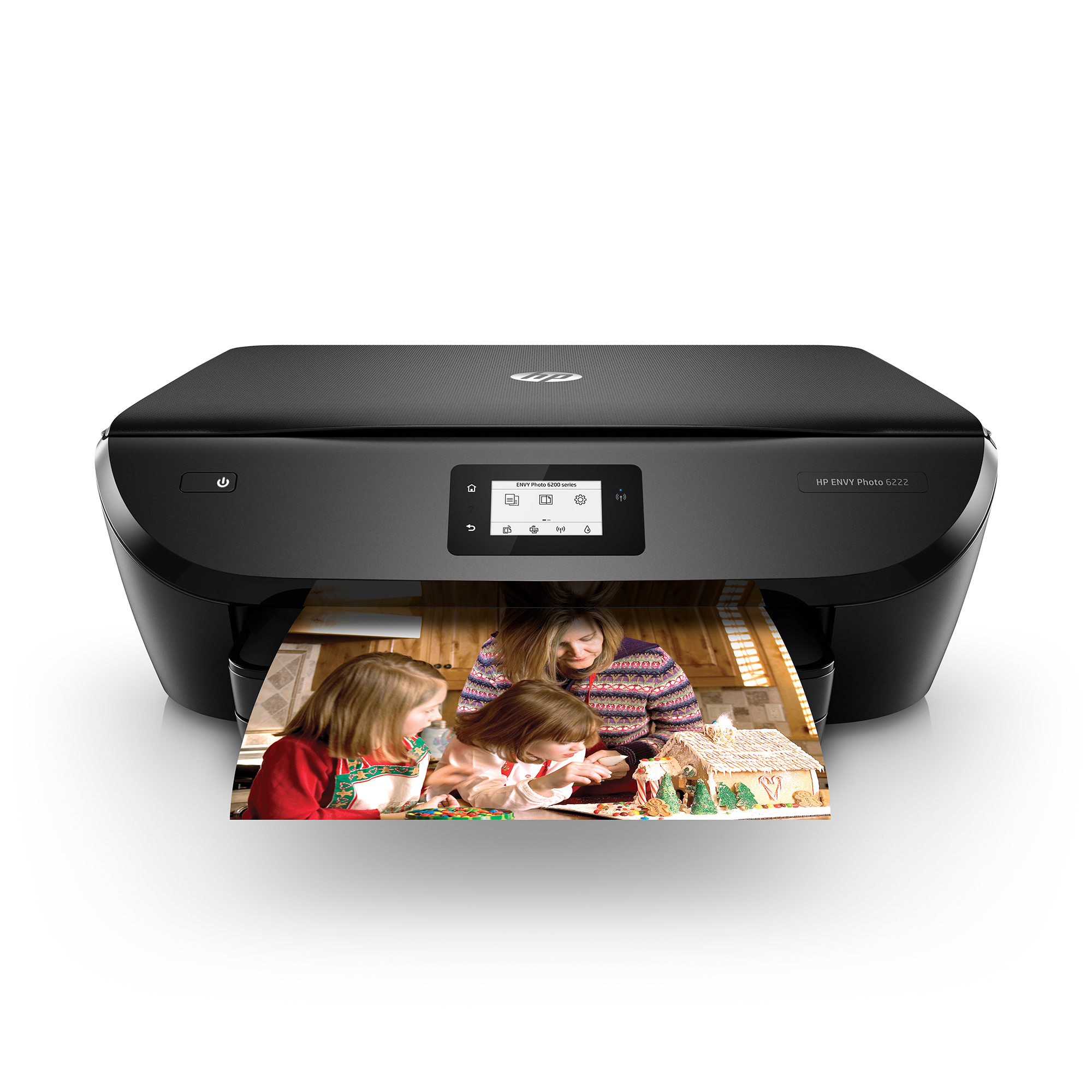 HP ENVY Photo 6222 All-in-One Wireless Color Craft It! Printer Bundle - Instant Ink Ready