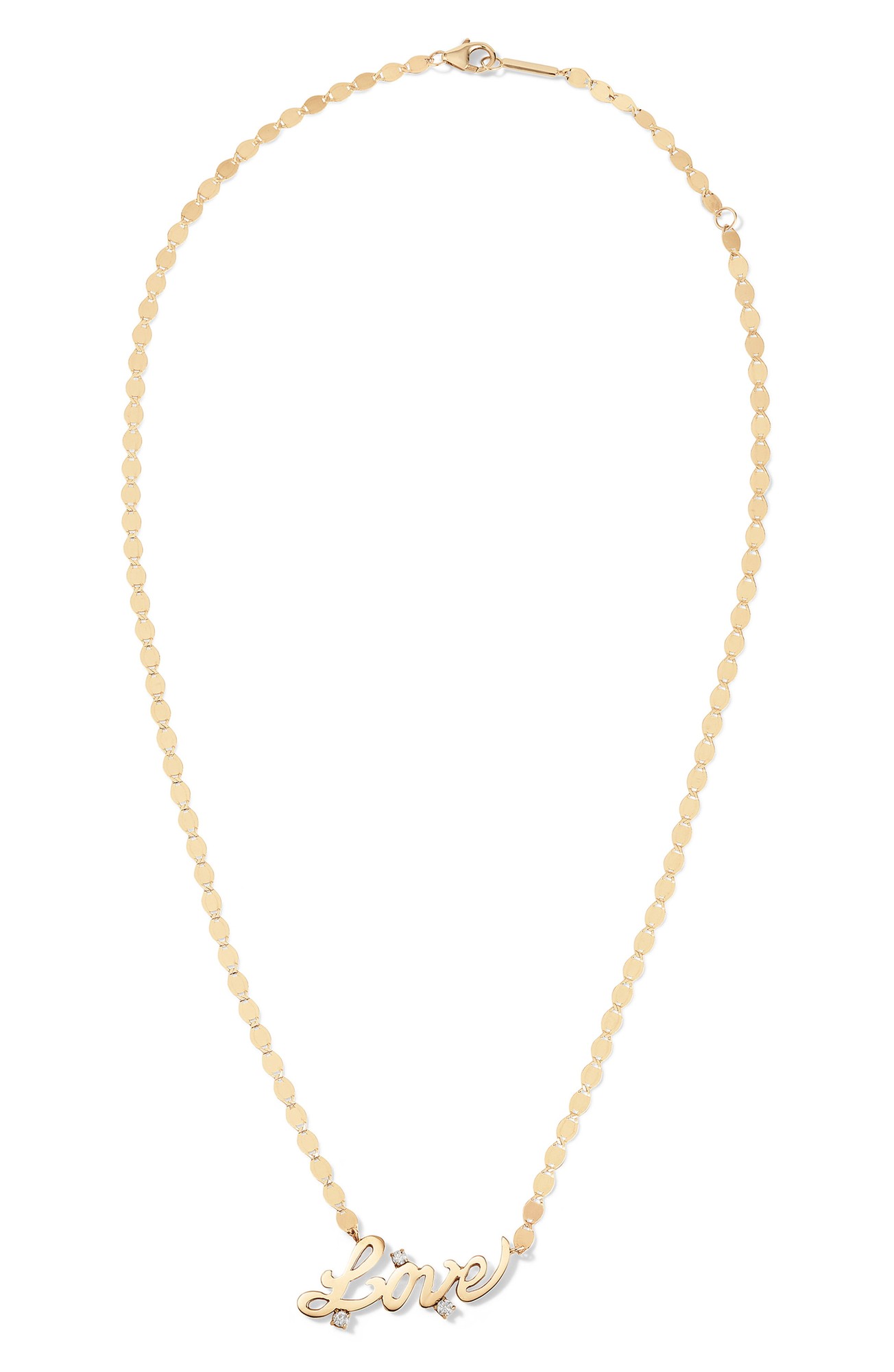 14k Solo Love Diamond Necklace